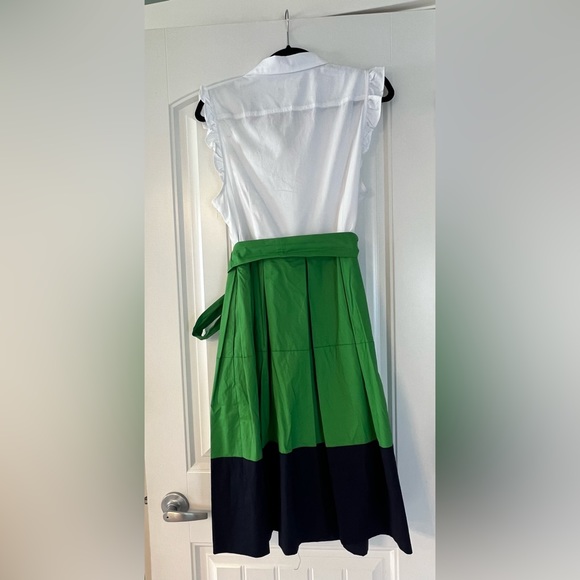 Tommy Hilfiger Sleeveless Knee Length Fit and Flare Shirt Dress - Picture 6 of 7